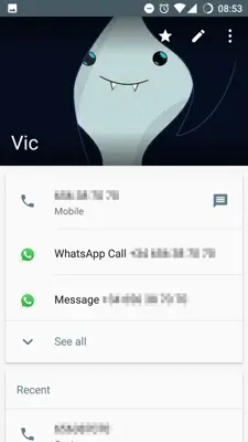 Google Contacts android App screenshot 0