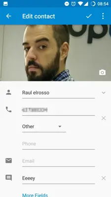 Google Contacts android App screenshot 2