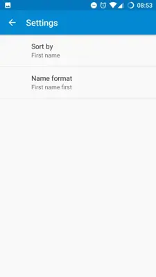 Google Contacts android App screenshot 4