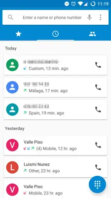 Google Contacts android App screenshot 5